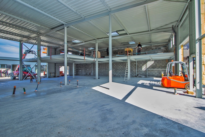 Suivi de chantier village d'entreprises Sillingy (du 20 février au 5 mars 2017)